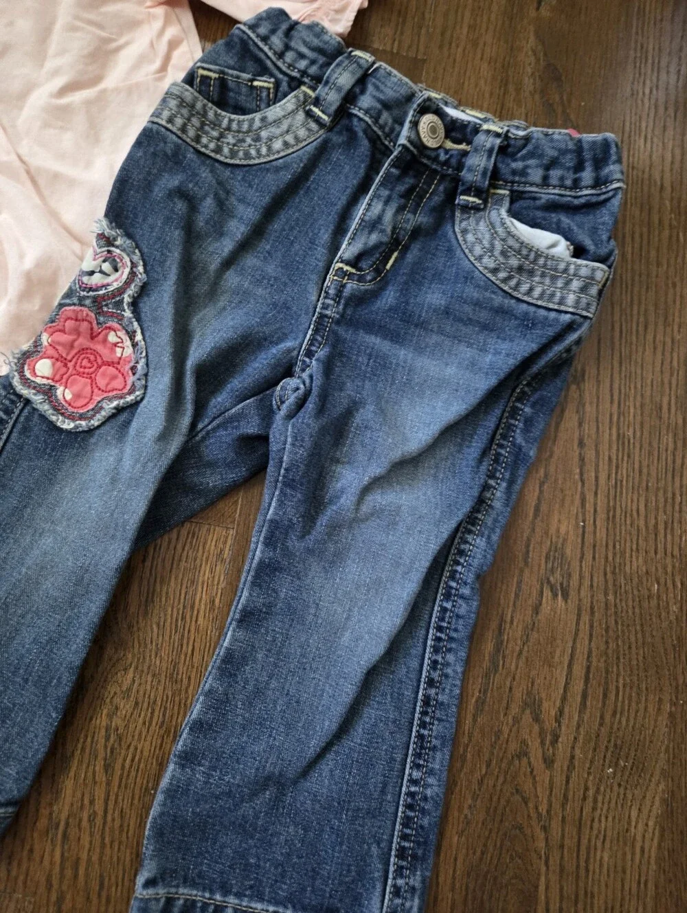 Super Cute Girls Pink 24/2T Jeans Outfit